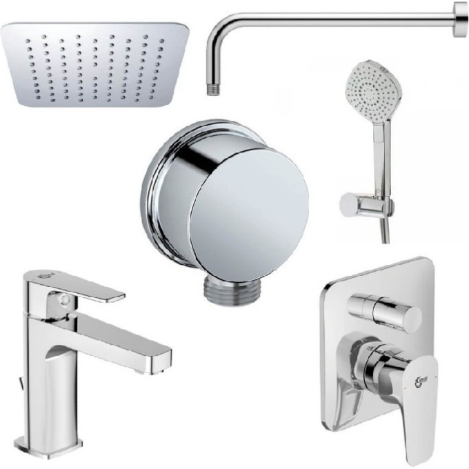 Промо комплект 6 в 1 IDEAL STANDARD ESLA (BC224AA + A6947AA + B0387MY + B9445AA + B2619AA + B9448AA) BD002XC